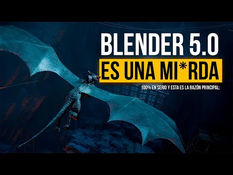 Blender 5.0 es una MI*RDA. (Te explico por qué...)